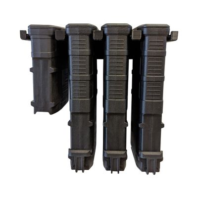 Hammy3DPrints Mount for AR 10 308/762 / 6.5 Pmag Mags - Magnetic/Safe | Magazine Holder Storage Rack (4 Mag)