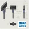 Bomar Carbon Fiber Reinforced Nylon Handle Allen Dog Tool, 4" Length, 3" Width view 2