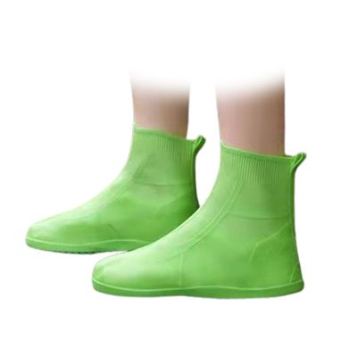 Affection Anti Slip Waterproof Shoe Covers, Silicone Shoe Covers Waterproof, Waterproof Shoe Covers Men Women (1,M)