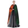 SamLng Irish Flag Hooded Cloak - A versatile Role Play Costume Cape Robe - Perfect for Halloween, Easter, Carnival, Christmas view 3
