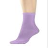 Concitor Women's Dress Socks Solid LAVENDER PURPLE Color COTTON Mid Cut Lenght Sock 1 Pair view 3