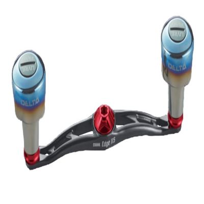 Livre FLDE115-D27-GMR 11297 Crank Edge 115 Daiwa Left Gun Metal & Red