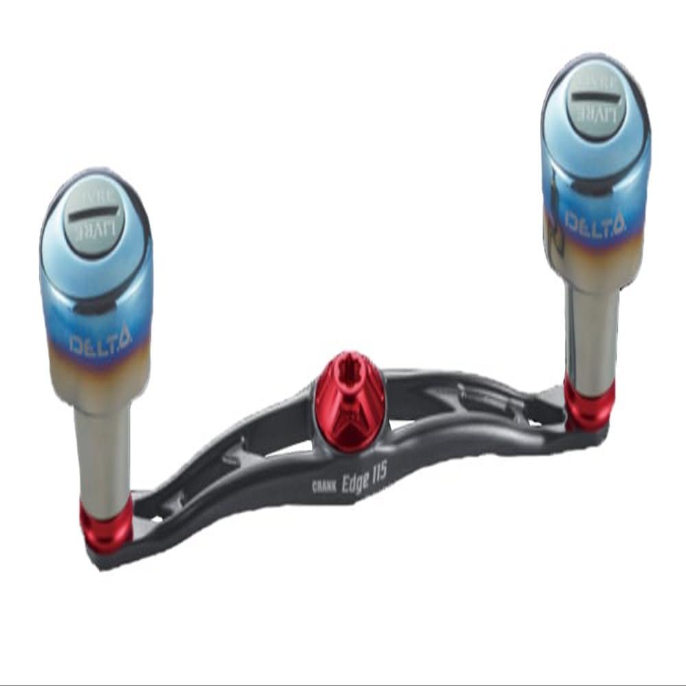 Livre FLDE115-D27-GMR 11297 Crank Edge 115 Daiwa Left Gun Metal & Red