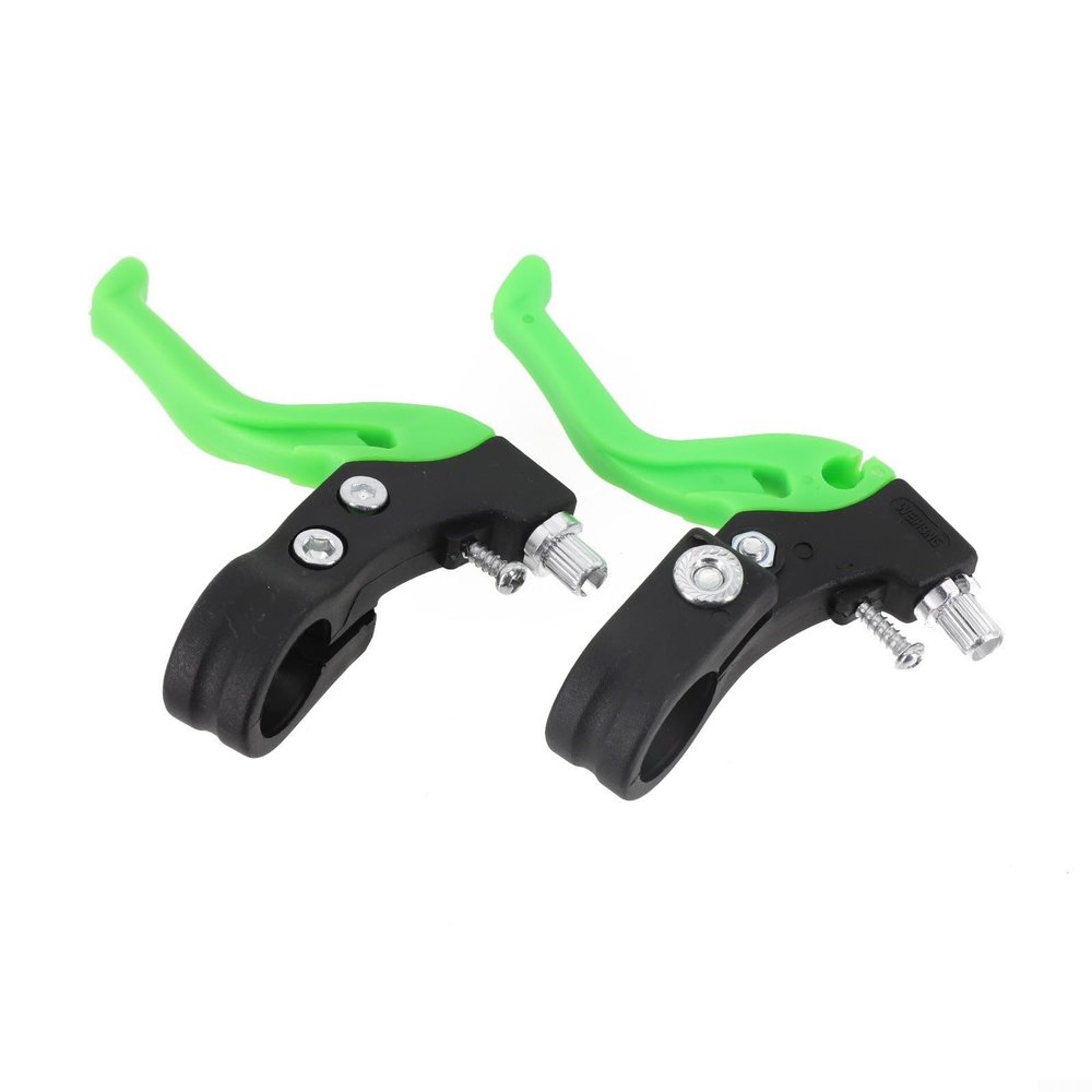 Startbuymore 1 Pair Bike Brake Levers, for Bike Folding Bike, 2.2cm Diameter Children Bicycle Brake Lever Handle (Green)