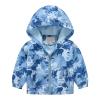 Toddler Boys Raincoat Waterproof Lightweight Kids Rain Poncho Jacket Windbreaker Outwear (Light Blue, 18-24 Months) view 1