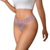 DEANGELMON Seamless Thongs for Women No Show Thong Underwear Panties for Women Comfortable Multi Pack(7P26,XL) view 2