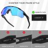 Betterun 4 Pieces Polarized Replacement Lenses for Oakley Radar EV Path OO9208 Sunglasses, Anti-Scratch and Impact Resistant view 2
