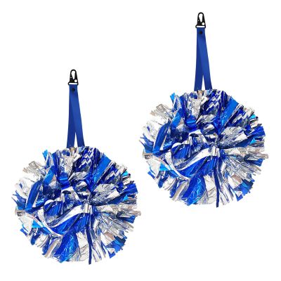 TEYOUYI Pom Pom Holder for Cheerleaders Backpack Straps for Pom Poms-The Perfect Accessory for Cheerleaders No pom poms Included No pom poms Included Blue 2pcs