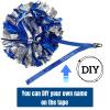 TEYOUYI Pom Pom Holder for Cheerleaders Backpack Straps for Pom Poms-The Perfect Accessory for Cheerleaders No pom poms Included No pom poms Included Blue 2pcs view 3