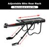 Aikolesa Rear Bike Bicycle Cargo Rack, Aluminum Alloy Bicycle Pannier Rack for Back of Bike Carrier Rack with Quick Release Mountain Road Bike Rear Racks 110-165 lbs Capacity Universal view 3