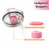 AiScrofa Stanley Cup Accessories Set of 6 PCS, Pink Glitter Letter Theme with Keychain, Butterfly Straw Topper, Silicone Boot, Patch & Cup Decor Kit,Water Bottle Carrier Set (Tumbler Not Included) view 4