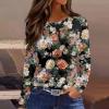 Going Out Outfits for Women Long New Years Novelty Shirt Women's Long Sleeve Park Cosy Slim Fits Tops for Black XXL view 2