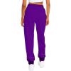 Joggers for Women Casual Baggy Fleece Sweatpants High Waisted Jogger Pants with Pockets Drawstring Cinch Bottom Sweatpants Plus Size Cotton Joggers Running Workout Pants WomenJoggers view 2