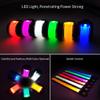 LOBKIN 6 Pack Safety Bracelets, LED Slap Armband Kids Walking at Night Safe LED Light Wrist Light Reflective Belt, Magic Band Running Lights for Runners view 3