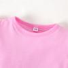 LYSMuch 1-7T Toddler Baby Girls Blouse Long Sleeve Ruffle Shirt Solid Top Clothes (3-4 Years,Pink) view 4