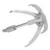 Climbing Grappling Hook, Stainless Steel Grappling Hook Folding Claw for Outdoor Field Survival Activities Adventure Disaster Relief view 3