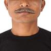 BC GOODS BY Men's Brown Adhesive Fake Mustache Realistic Thick Small Straight Facial Hair for Halloween & Cosplay Events | False Human Accessory for Classic, Retro, and Party Looks view 1