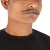 BC GOODS BY Men's Brown Adhesive Fake Mustache Realistic Thick Small Straight Facial Hair for Halloween & Cosplay Events | False Human Accessory for Classic, Retro, and Party Looks view 3