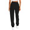 Joggers for Women Casual Baggy Fleece Sweatpants High Waisted Jogger Pants with Pockets Drawstring Cinch Bottom Sweatpants Plus Size Cotton Joggers Running Workout Athletic Pant Fall Sweat Pants view 2