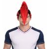 BC GOODS BY Mohawk Full Wig - Red & Black Cosplay Halloween Wig Breathable Capless Cap Flame-Retardant Synthetic Hair for Cosplay, Halloween