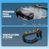 AVV Ski Goggles UV Protection, Anti-Fog Snowboard Snow Goggles OTG for Men Women Adults & Youths view 4