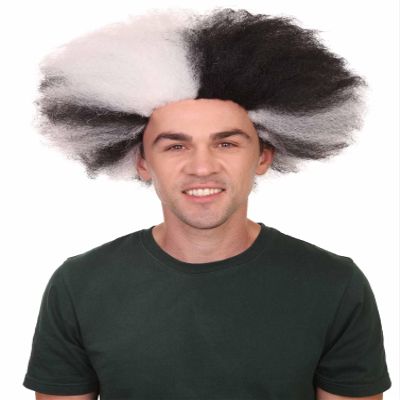 BC GOODS BY Cats Musical Wig - Breathable Capless Cap Celebrity Super Size Jumbo Wig - Dramatic and Realistic Costume Accessory for Halloween and Cosplay Parties