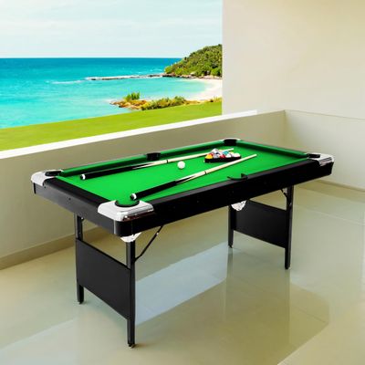 6.3FT Billiard Table, 6.3FT Game Table,Billiards, Pool Table, Children's Billiard Table, Children's Pool Table, Family Game Table, Table Pool, Indoor Game, Home Used Pool Table,Easy to Install