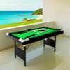 6.3FT Billiard Table, 6.3FT Game Table,Billiards, Pool Table, Children's Billiard Table, Children's Pool Table, Family Game Table, Table Pool, Indoor Game, Home Used Pool Table,Easy to Install view 1