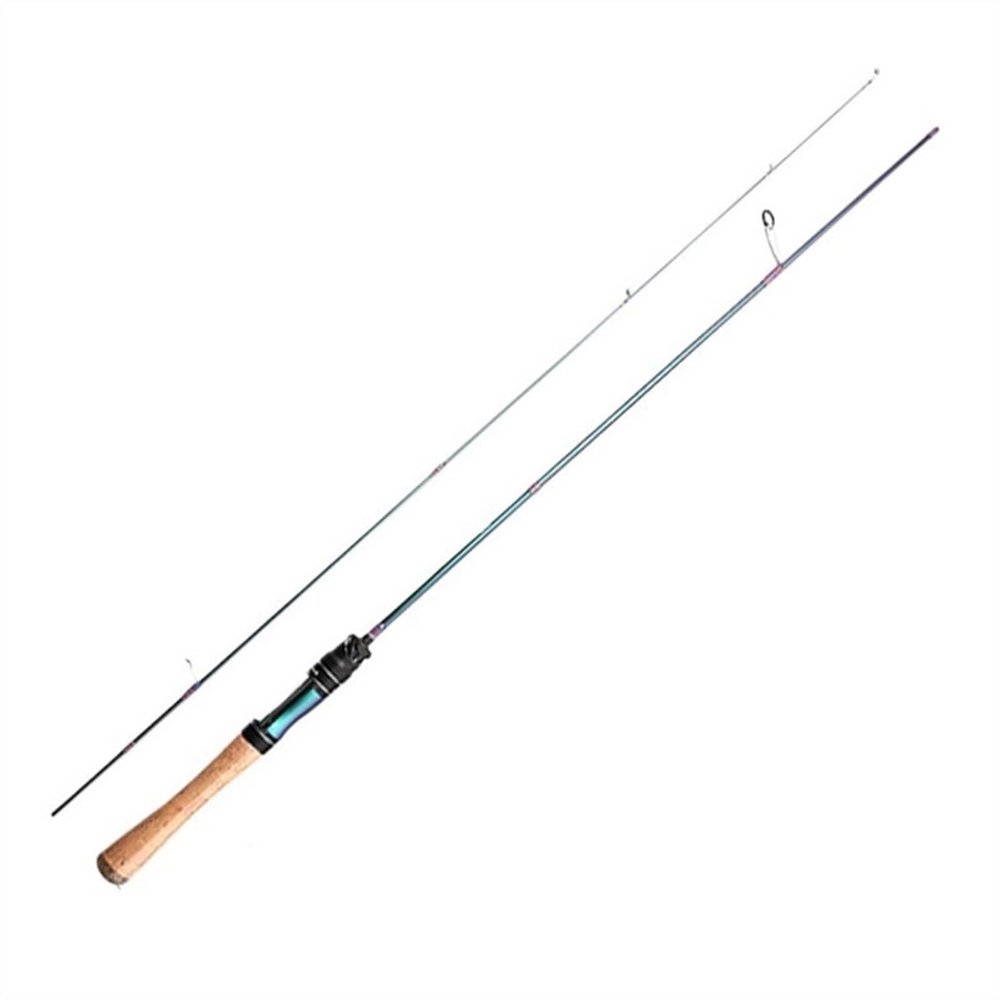 mengli-99 Fishing Rod Carbon Ultralight Fishing Rod Lure 0.6-8g Line 2-6lb UL Tip Rod for Trout Rod Telescopic Fishing Pole(1.8m)