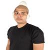 BC GOODS BY Mens Guy Mohawk Wig  Edgy, and Comfortable Design  Adult Flame-Retardant Synthetic Fiber Wig for Halloween Cosplay, and Themed Parties - White view 2