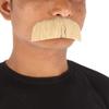 BC GOODS BY Men's Blonde Mustache Real Human Hair for Authentic Cosplay view 3