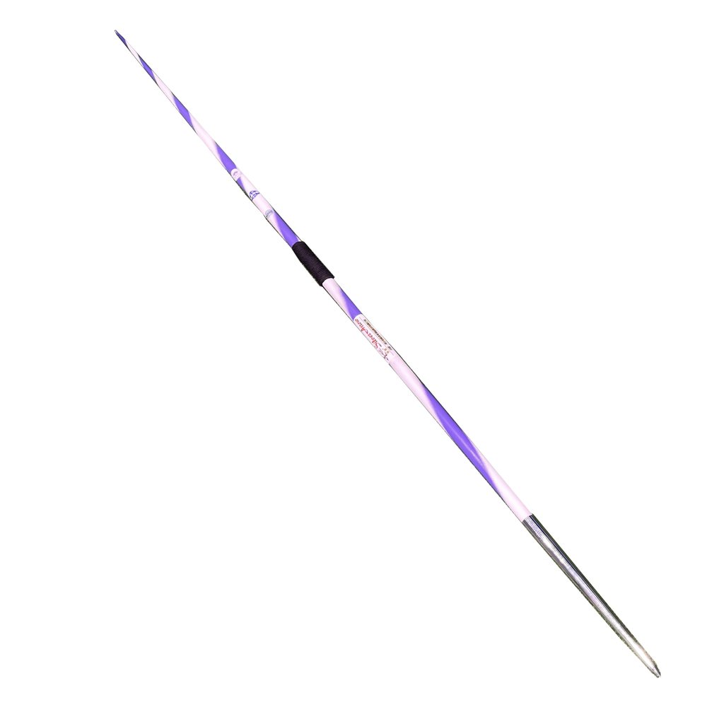 Silver Arrow Mens 800g WA Certified Javelin,Track & Field IAAF Throwing Javelins (White Purple)