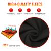 2THESTARS Balaclava Ski Mask for Men Winter Windproof Thermal Shiesty Mask Hood Neck Warmer Women Cycling Cold Weather - Blue Plain view 3