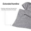 2THESTARS Balaclava Ski Mask for Men Winter Windproof Thermal Shiesty Mask Hood Neck Warmer Women Cycling Cold Weather - Blue Plain view 4