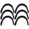 ibasenice 6pcs Billiard Table Liners Replacement Black Pocket Liners for Pool Table for Standard Billiard Easy Installation and Home Use view 1