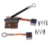 Boat Engine 63P-82181-10 63P-43892-10 Trim Tilt Motor Carbon Brush Set with 62X-4386K-00 Spring for Yamaha 115HP 150HP Outboard Motor view 1