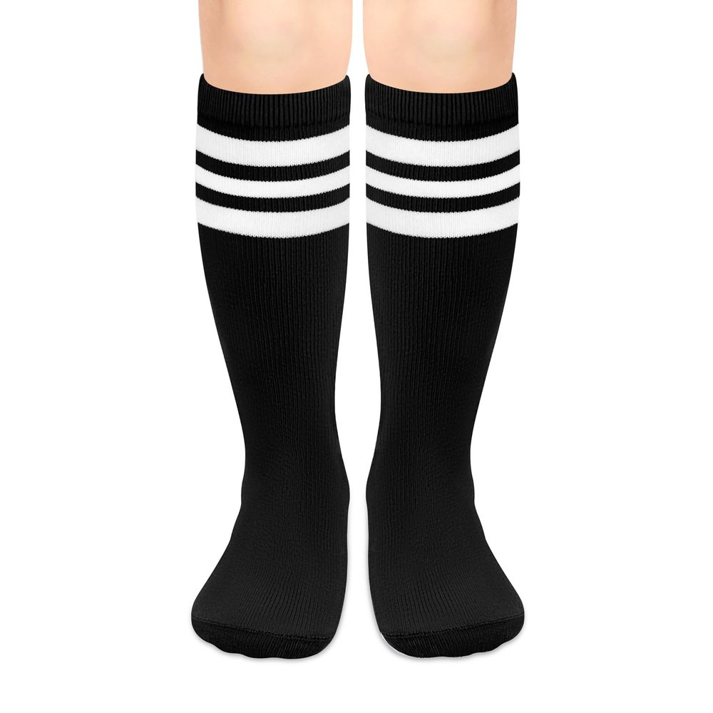 Soccer Socks Kids 6-8 Years Old Youth Boys 8-12 Football Socks