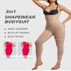 SHAPERX Hourglass Leggings 360 Compression 2 Sizes Look Full Body Shaper Breathable No Roll Down,SZ5802-Sienna-L/XL view 3