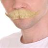 BC GOODS BY Blonde Cosplay Handlebar Mustache for Men Complete Facial Hair Set, Flame-Retardant Synthetic Fiber view 2
