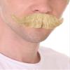 BC GOODS BY Blonde Cosplay Handlebar Mustache for Men Complete Facial Hair Set, Flame-Retardant Synthetic Fiber view 3