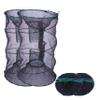 EASY BIG Portable Collapsible Crab Traps, Foldable Crabbing Nets for Lobster, Shrimp, Carp, Crayfish, Galvanized Steel Wire, Polyethylene Mesh view 1