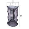EASY BIG Portable Collapsible Crab Traps, Foldable Crabbing Nets for Lobster, Shrimp, Carp, Crayfish, Galvanized Steel Wire, Polyethylene Mesh view 2