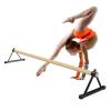 TONGMO Gymnastics Pirouette Bar for Handstands Training, 2 PCS Wood Pirouette Bar Handstand Floor Bars for Gymnast Training view 1