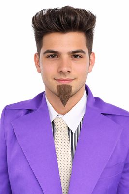 BC GOODS BY Mens Setit Goatee Mixed Brown Cosplay Beard Facial Hair