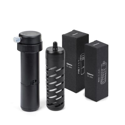 Greeshow Cartridge Kit, Pre-Filter Element and Internal Filter, Water Replacement for GS-2811, Easy to Replace, Black