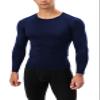 Men's Compression Long Sleeve Shirts, Cool Dry Sports Workout Shirts Underwear Athletic Baselayer Running Tops 1/2 Pack view 2