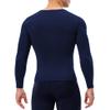 Men's Compression Long Sleeve Shirts, Cool Dry Sports Workout Shirts Underwear Athletic Baselayer Running Tops 1/2 Pack view 3