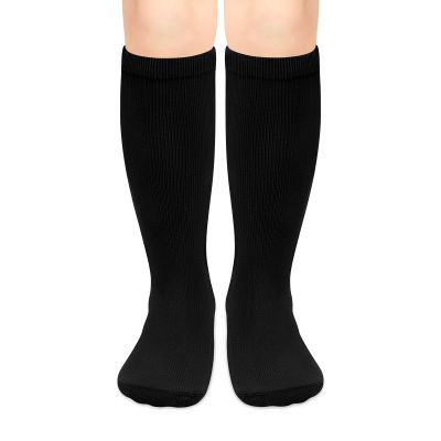 Sarfel Black Soccer Socks Youth Soccer Socks Girls 6-8 Black Baseball Socks Youth Kids Soccer Socks Boys Soccer Socks Kids 6-8