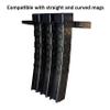Hammy3DPrints Mount for Grand Power Stribog SP9 9mm Mags - Magnetic/Safe | Magazine Holder Storage Rack (Blue) view 3