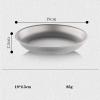 IGRIXLSD Pure Titanium Dinner Plate, Portable Tableware Suitable For Outdoor Camping, Travel Or Home Use(Large) view 2